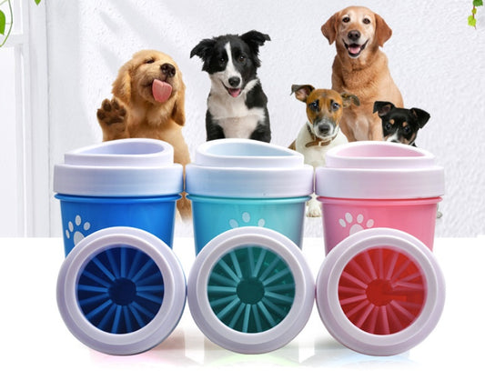 Silicone Dog Paw Cleaner - Portable Foot Washing Cup