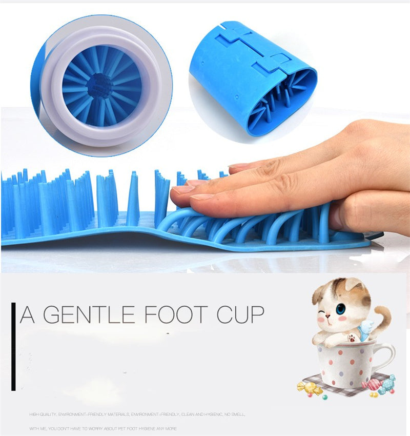 Silicone Dog Paw Cleaner - Portable Foot Washing Cup